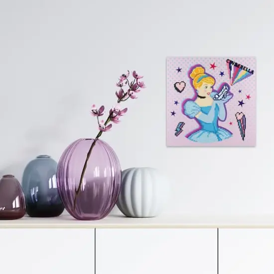 Camelot&reg; Dots Intermediate Cinderella Kind POW-ER Dotz Box Diamond Painting Kit {5}