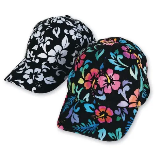 S&S&reg; Worldwide Velvet Art Tropical Baseball Cap, 12ct. {1}
