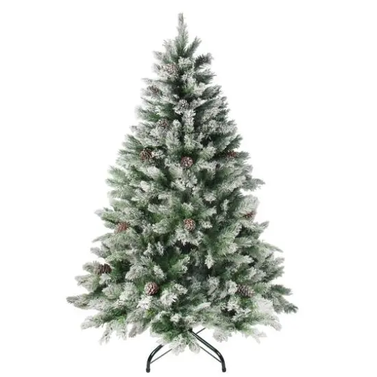 6ft. Unlit Angel Pine Artificial Christmas Tree {4}