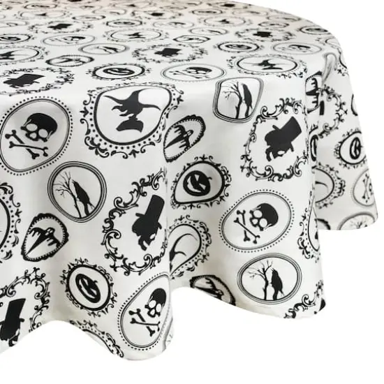 DII&reg; 70" Halloween Portrait Tablecloth {1}