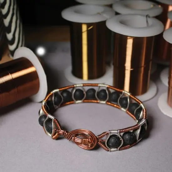 The Beadsmith&reg; Wire Elements&trade; Tarnish Resistant Medium Temper Assorted Gauge Wire Spools, 12ct. Copper {6}