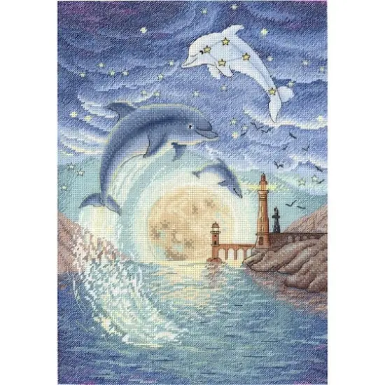 MP Studia Moon Bay Cross Stitch Kit {3}