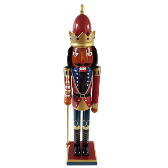 Santa's Workshop 3ft. King Nutcracker {1}