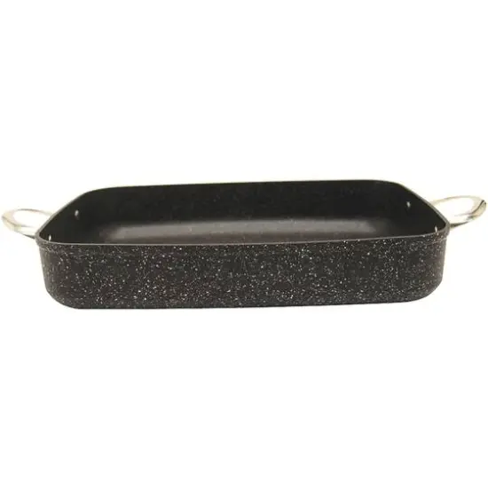 THE ROCK by Starfrit 13" Square Oven Dish With Stainless Steel Handles {1}