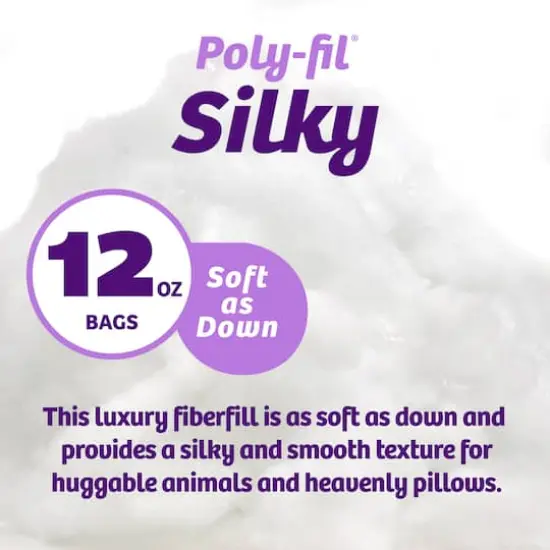 Silky Poly-Fil&reg; Luxury Down Alternative Fiber Fill, 12oz. {3}