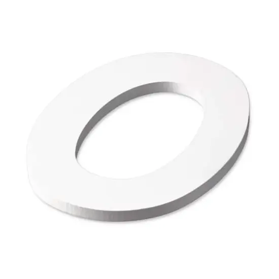 9" White MDF Whimsy Letter by Make Market&reg; O {4}