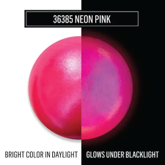 FolkArt &reg; Color Shift Blacklight&trade; Acrylic Paint 36385 Neon Pink {4}