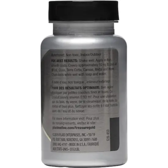 FolkArt&reg; Treasure Gold&trade; Metallic Paint Platinum {4}