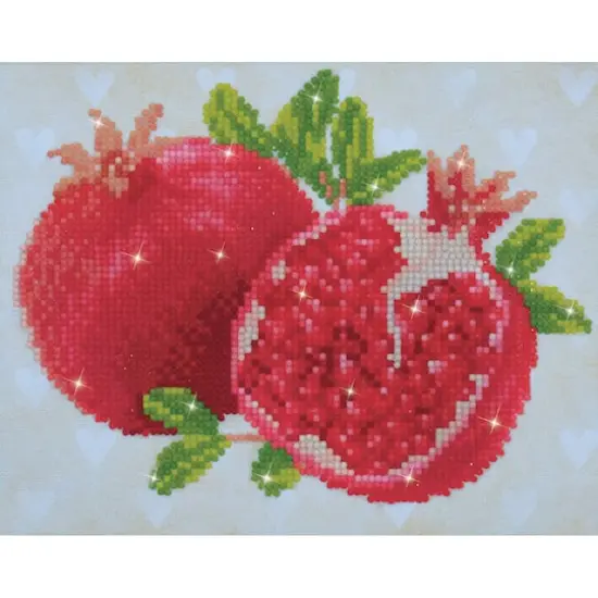 Diamond Dotz&reg; Good Fortune Pomegranate Diamond Painting Kit {1}