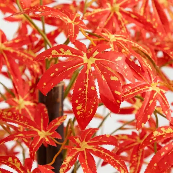 4ft. Autumn Vibrant Maple Artificial Fall Tree {4}