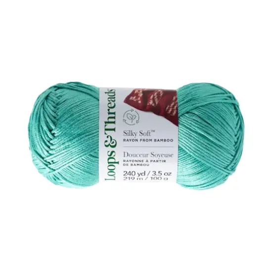Silky Soft&trade; Yarn by Loops & Threads&reg; Seaglass {1}