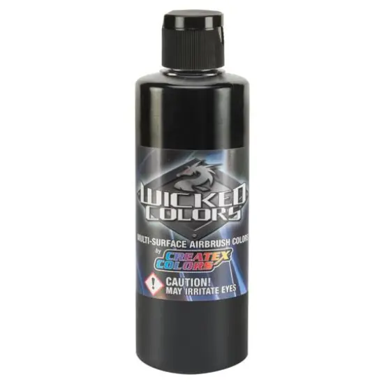 Createx&trade; Wicked Colors&trade; Airbrush Color, 4oz. Jet Black {1}