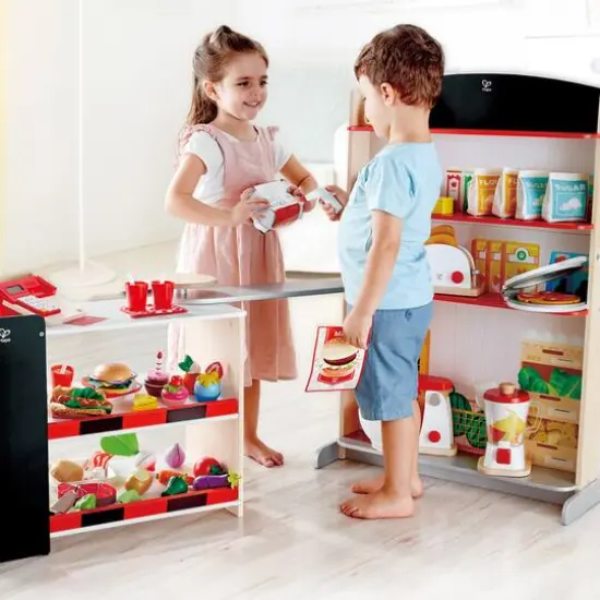 Hape Pop-Up Shop Kids Wooden Playcenter {3}