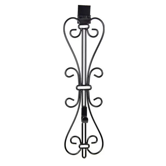 Village Lighting Adjustable Elegant Wreath Hanger Black {2}