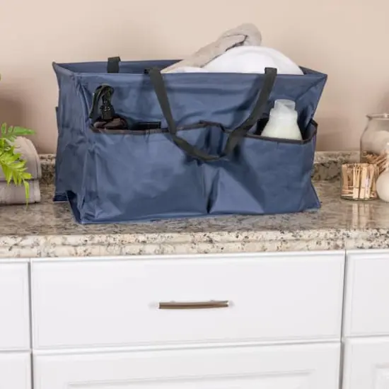 Household Essentials 22" All Purpose Utility Tote Blue {3}