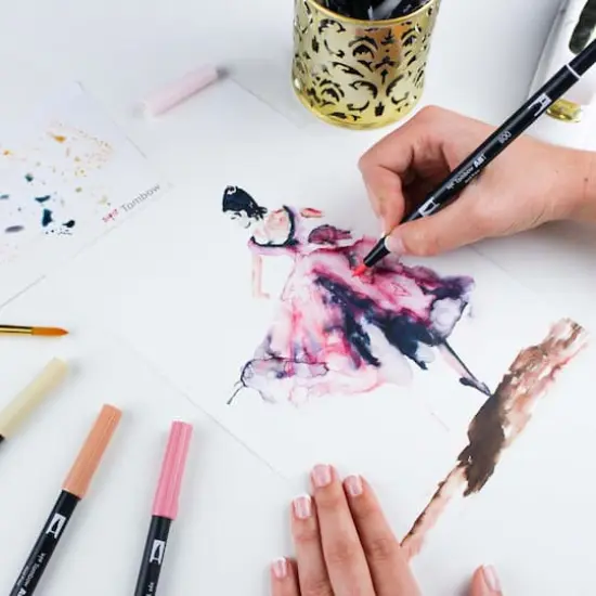 Tombow Portrait Dual Brush Pens {9}