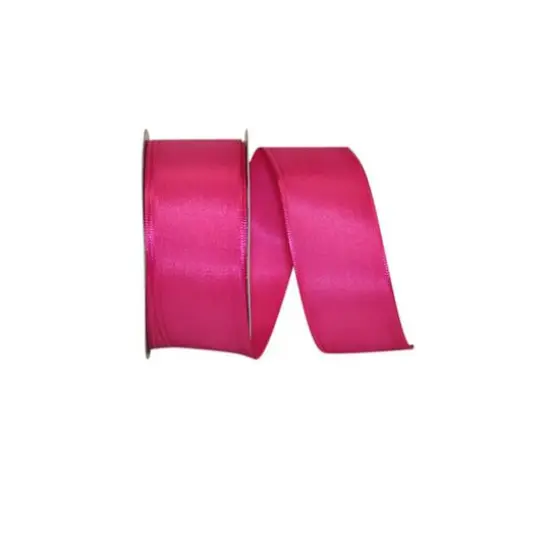 Reliant 1.5" x 25yd. Rhapsody Taffeta Wired Ribbon Sherbert {1}