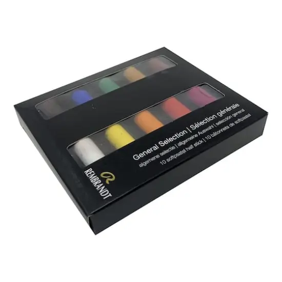 Rembrandt 10 Color Half Stick Soft Pastel Set General Colors {4}