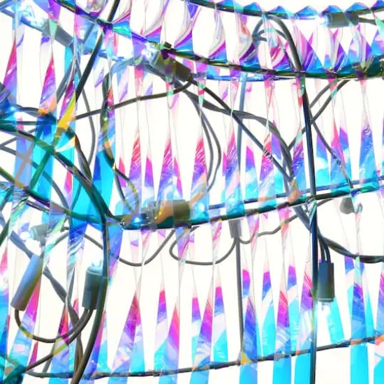 48" Iridescent Deer with Cool White LED Lights {5}