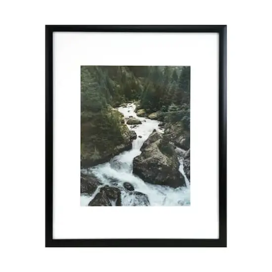 3 Pack Gallery&trade; 11" x 14" Black Frame with Mat by Studio D&eacute;cor&reg; {7}