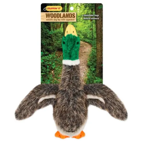 Ruffin' It&trade; Small Mallard Woodlands Plush Dog Toy {3}