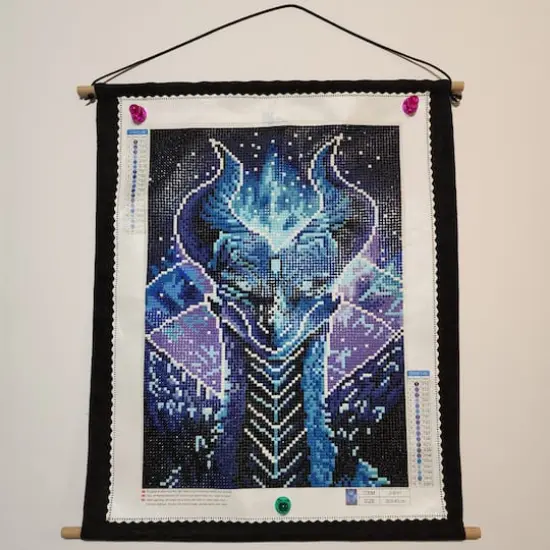 35cm x 45cm Magnetic Dowel Poster Hanger {3}