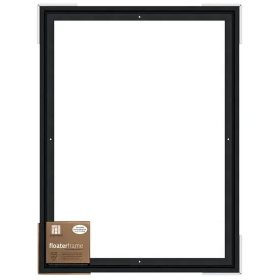 Ampersand&trade; Art Black 1.5" Floaterframe {2}