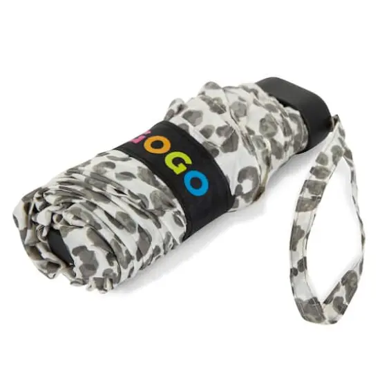 Assorted GoGo 40" Flat Manual Mini Compact Umbrella, 1pc. {6}