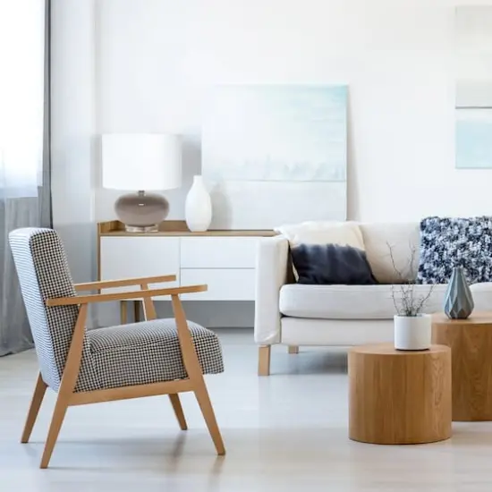 Lalia Home 15.25" Ovaloid Glass Table Lamp with White Shade Gray {6}