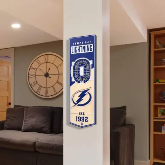 19" NHL 3D StadiumView Banner Tampa Bay Lightning {4}