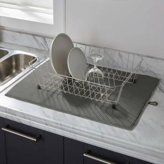 Kitchen Details Jumbo Gray Drying Mats, 2ct. {7}