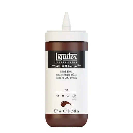 Liquitex&reg; Professional Soft Body Acrylic Color, 8oz. Burnt Sienna {4}