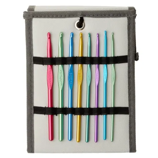 Aluminum Crochet Hook Set in Carry Case by Loops & Threads&reg; {4}