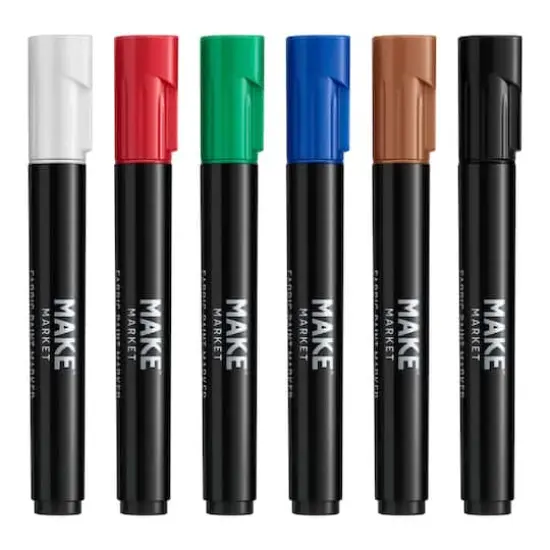 Primary Fabric Paint Marker Set by Make Market&reg; {1}