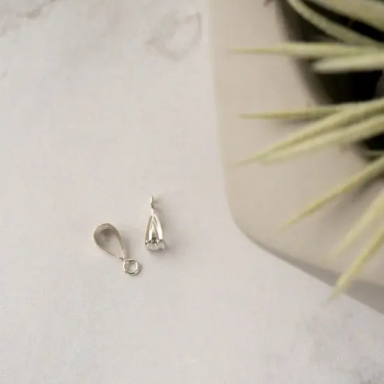 5.7mm Sterling Silver Small Bail Ring, 2ct. by Bead Landing&trade; {4}