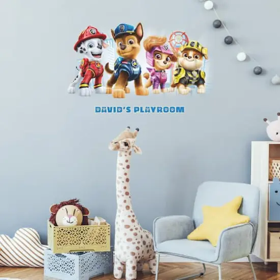 RoomMates Paw Patrol Peel & Stick Giant Wall Decal Set with Alphabet {4}