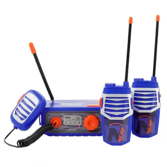 Nerf 3-Way Walkie Talkie Base Station Kit {1}