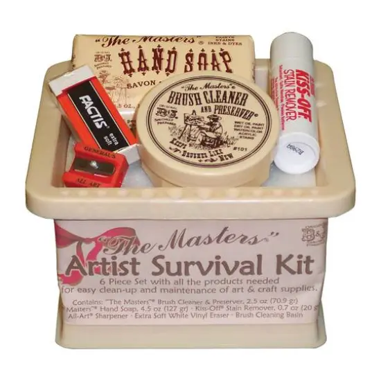 General's&reg; The Masters&reg; 6 Piece Artist Survival Kit {1}