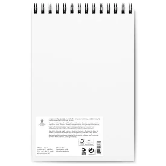 Winsor & Newton&trade; Mixed Media 135lb. Paper Pad {3}