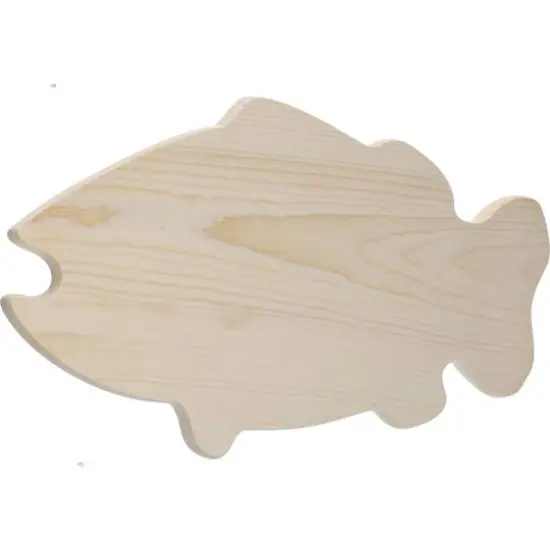 Good Wood by Leisure Arts 14" Pine Fish Board {3}
