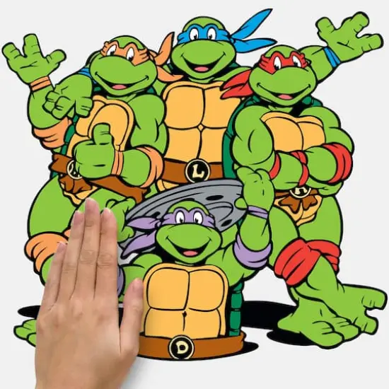 RoomMates Teenage Mutant Ninja Turtles Peel & Stick Giant Wall Decals {6}