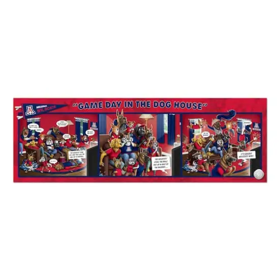 College Game Day in the Dog House 1,000 Piece Puzzle Arizona Wildcats {5}