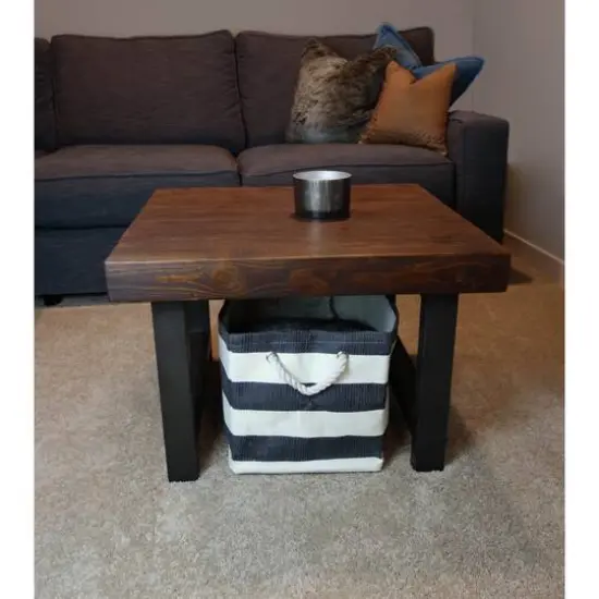 DII&reg; Medium Rectangle Stripes Paper Bin Black {4}