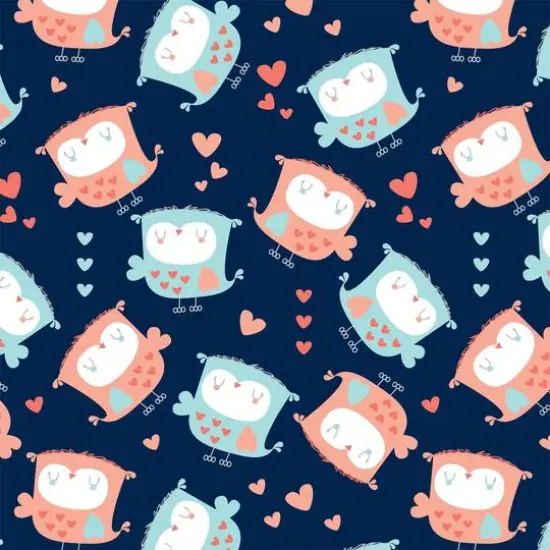 Camelot Fabrics Owl Fleece Precut Set {3}