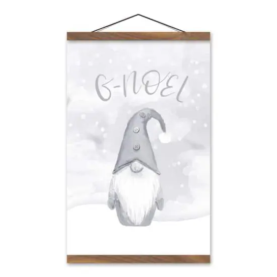 Gnoel Gnome 12x18 Teak Hanging Canvas {1}