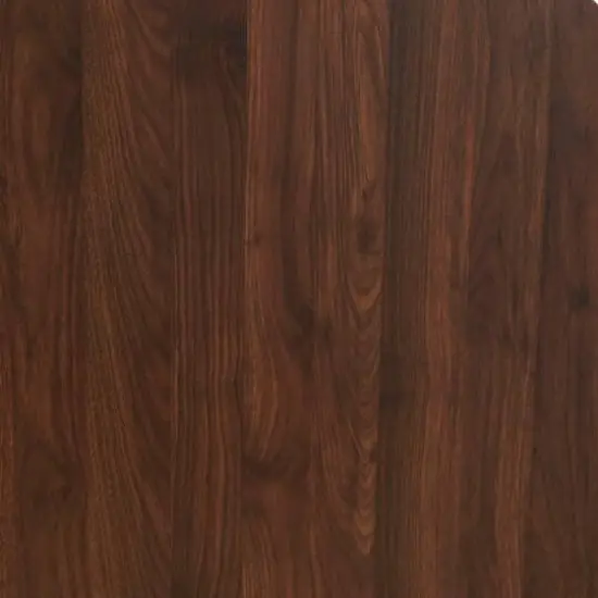 Household Essentials 39" Jamestown Oval Coffee Table Mid Century Walnut {7}