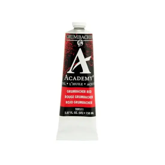 Grumbacher&reg; Academy&reg; Oil Color, 150mL Grumbacher Red {1}