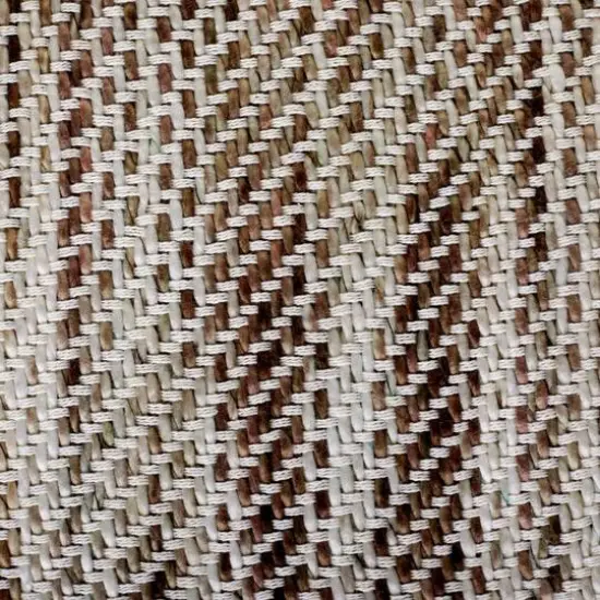 DII&reg; Natural Tone Diagonal Stripe Acrylic Throw {4}