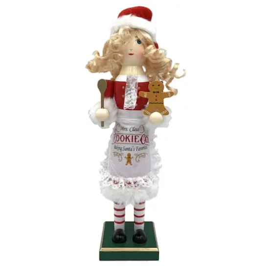 Santa's Workshop 14" Mrs. Claus Nutcracker {1}