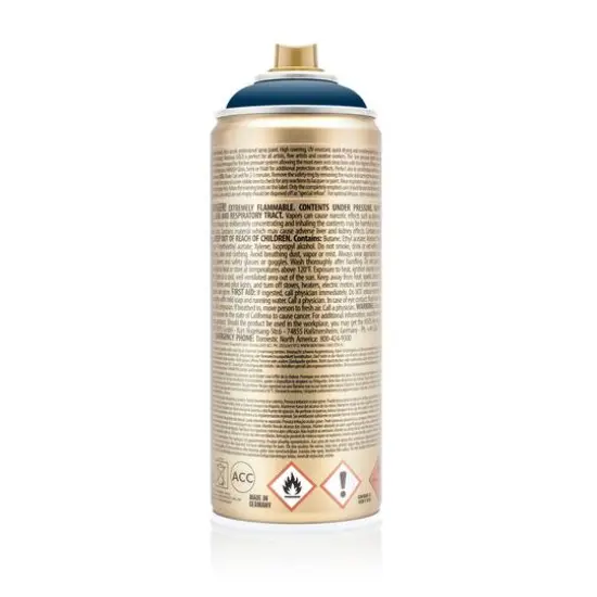 Montana&trade; Gold Acrylic Professional Spray Paint G5085 Blue Note {7}